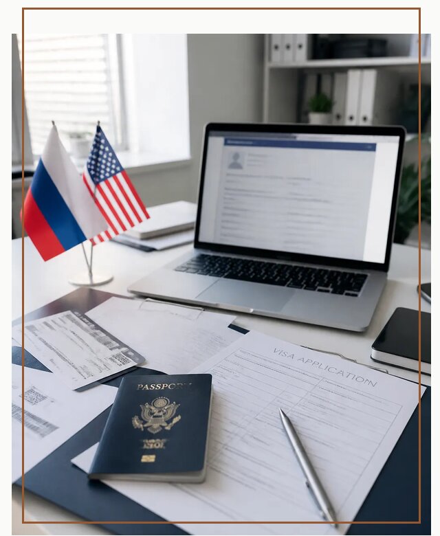 Оформление визы в США для туристов и бизнеса в Таре