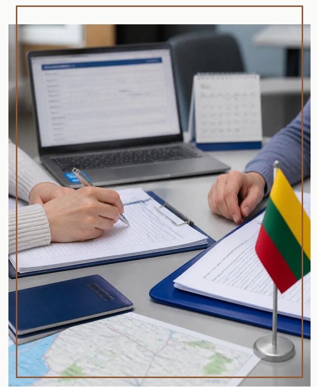 Профессиональное оформление визы в Литву для поездки в Таре