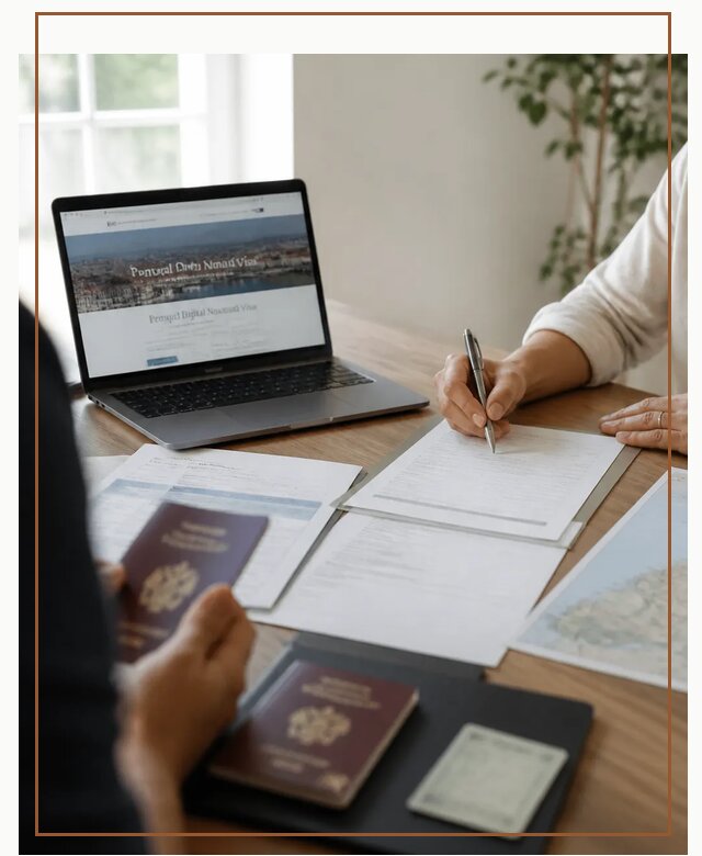 Оформление Digital Nomad и ВНЖ Португалии в Таре